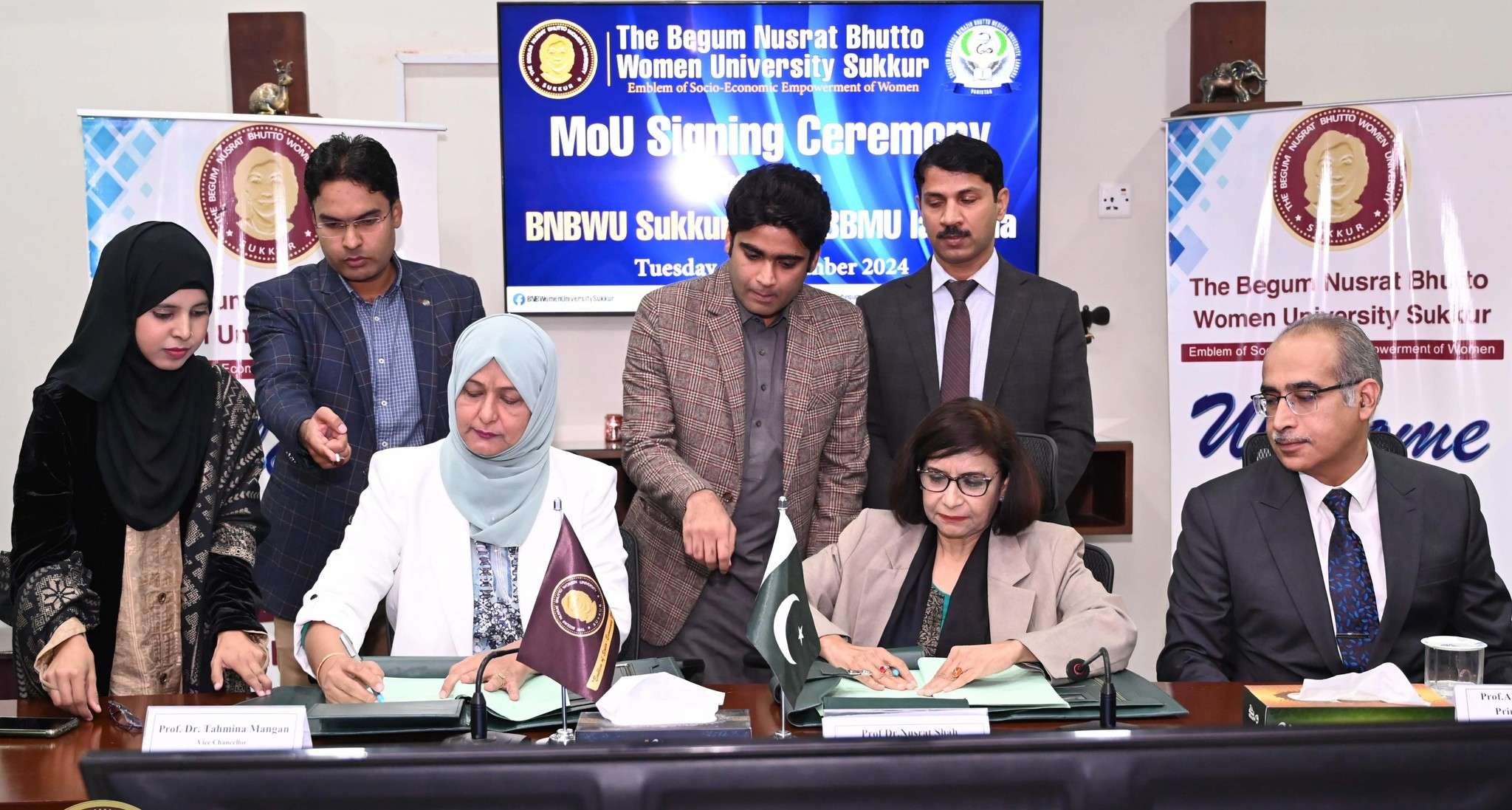 BNBWU Signed an MoU with SMBBMU